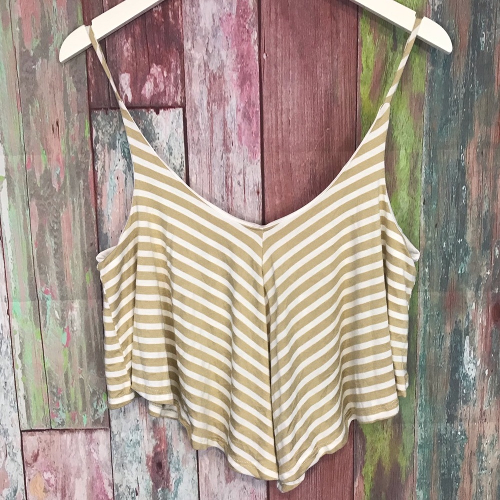 Wet seal crop top